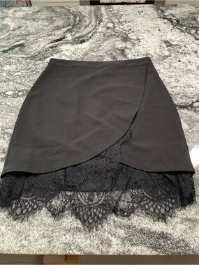 Sugarlips Black Lace Skirt